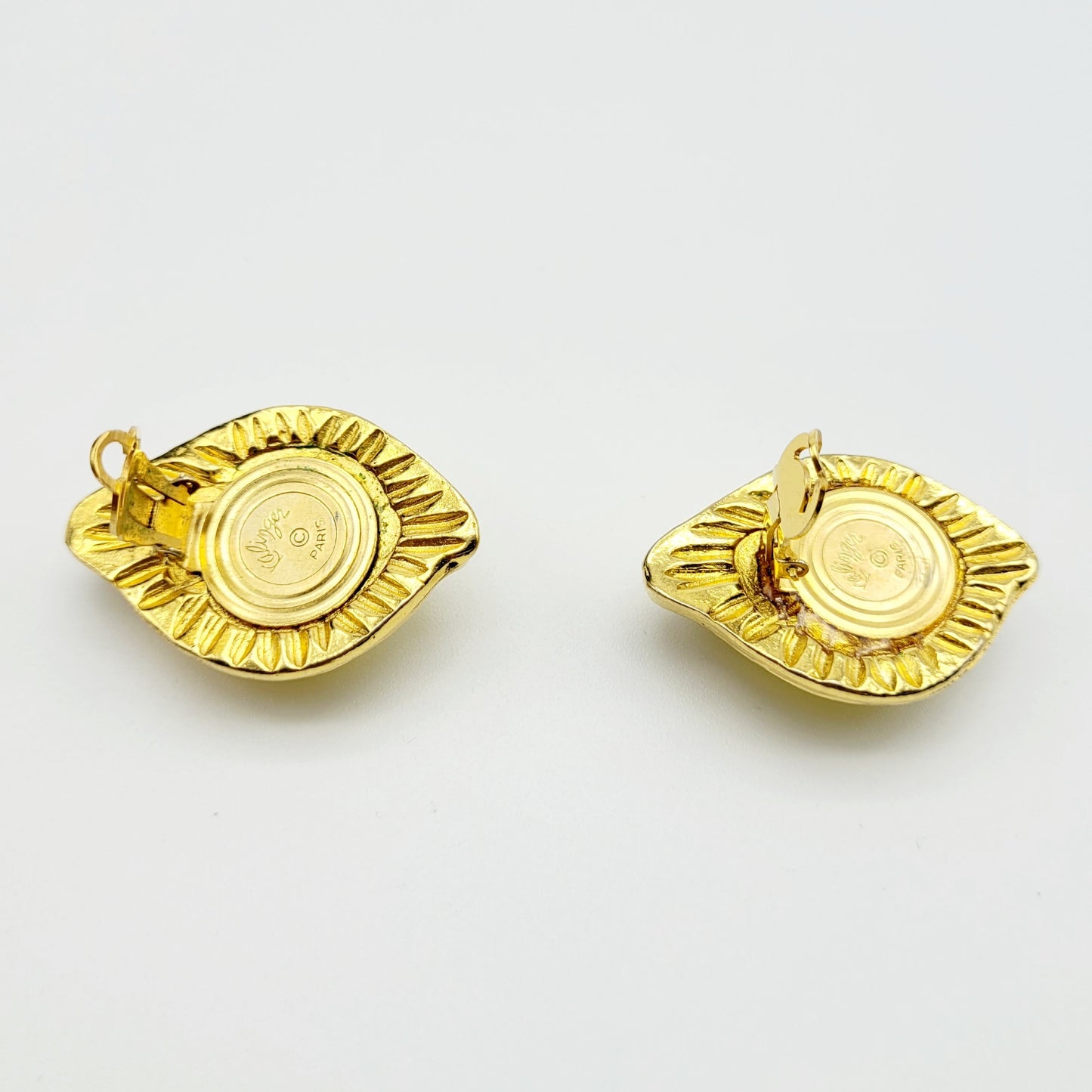 Vintage original clip Earrings