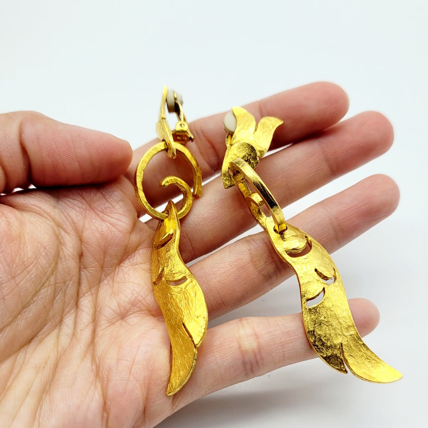 Vintage Delphine Nardin dangle Earrings