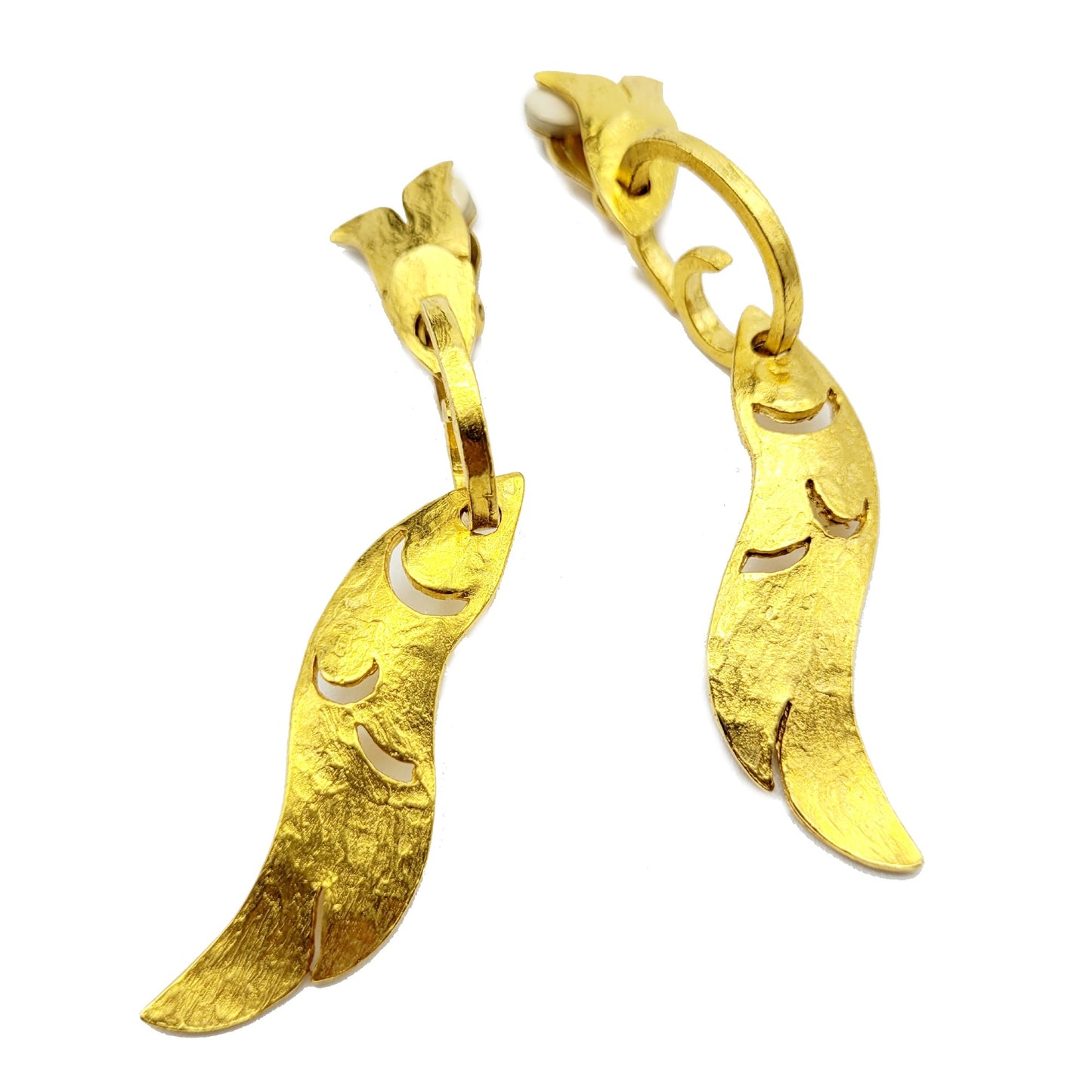 Vintage Delphine Nardin dangle Earrings