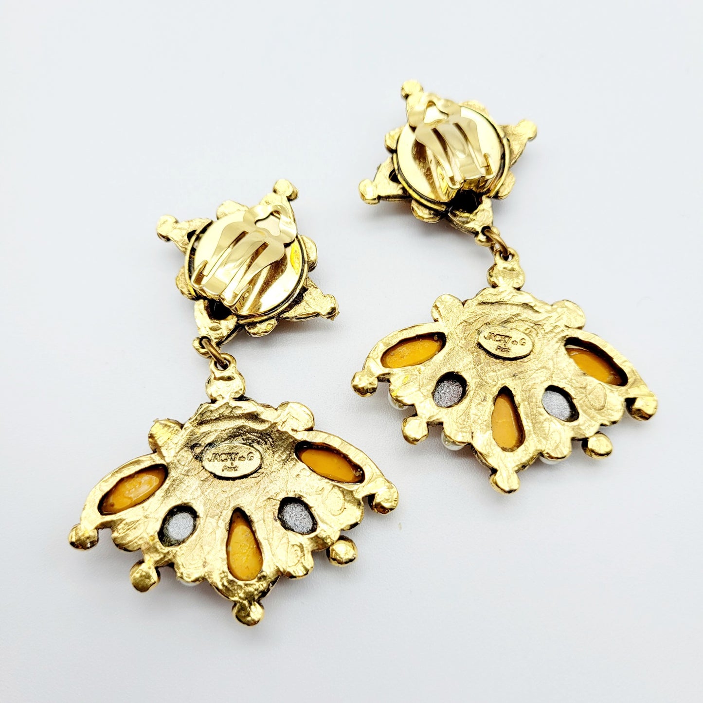 Vintage Jacky De G Earrings