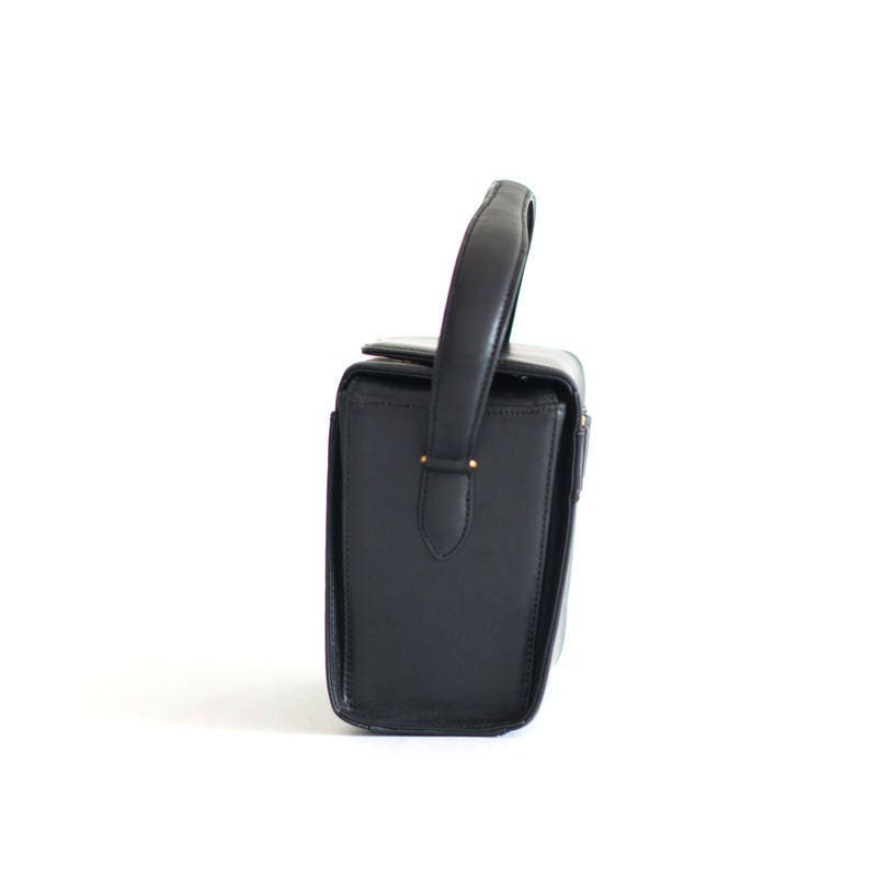 Vintage Courreges Top Handle Box Bag - Secondista