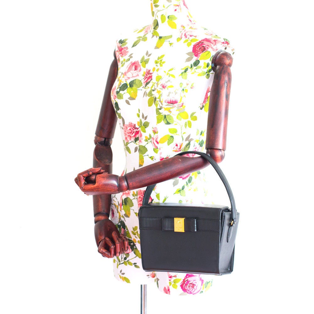 Vintage Courreges Top Handle Box Bag - Secondista