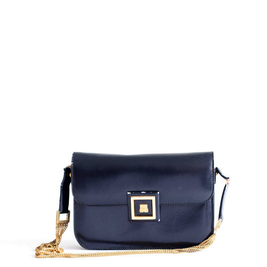 Vintage Lanvin Shoulder Bag with Golden Chain - Secondista