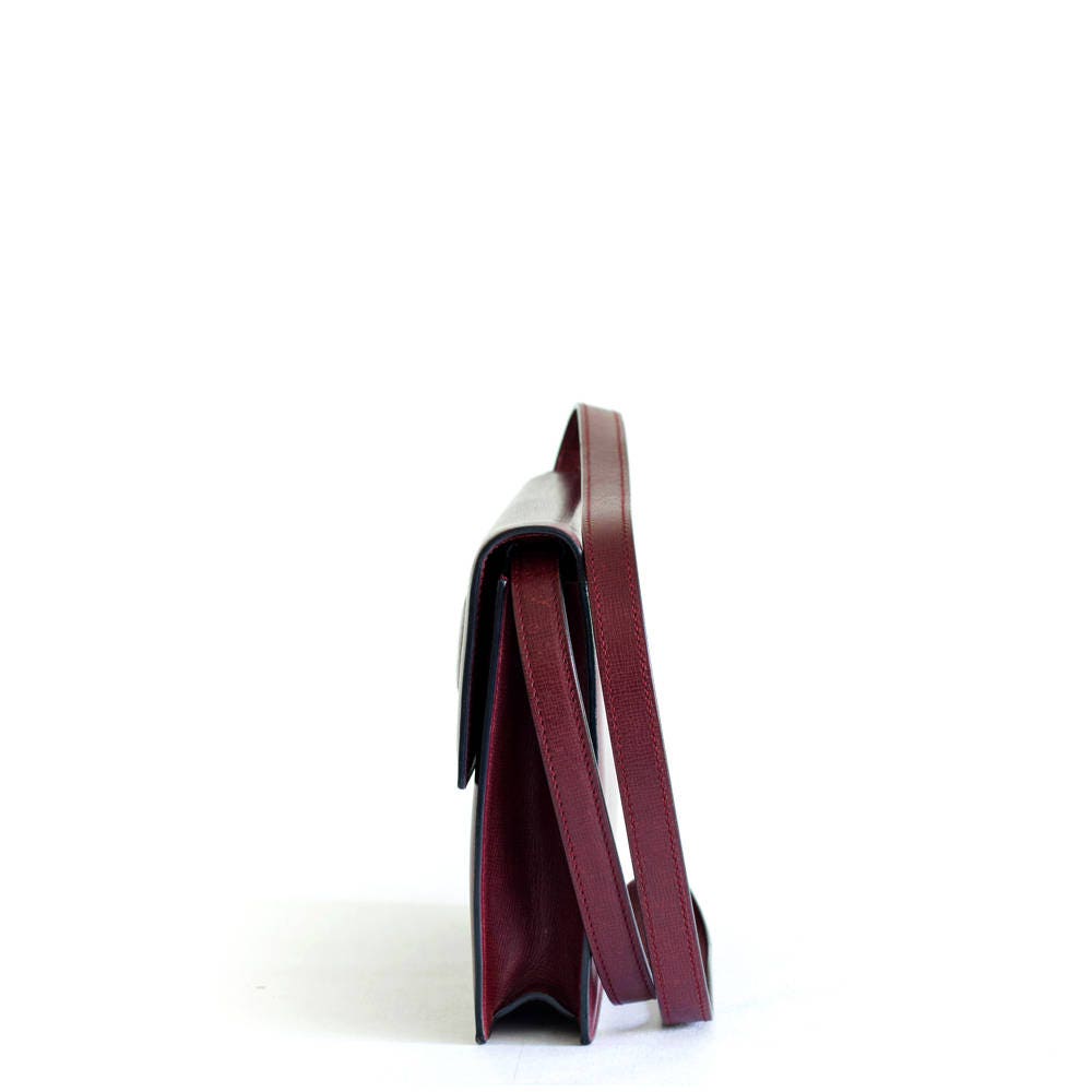 Vintage Cartier burgundy Crossbody Bag - Secondista