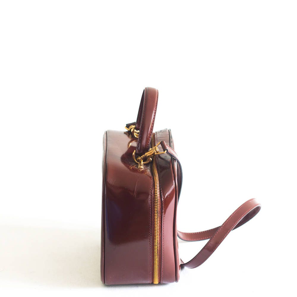 Vintage Gucci Top Handle Crossbody Bag - Secondista