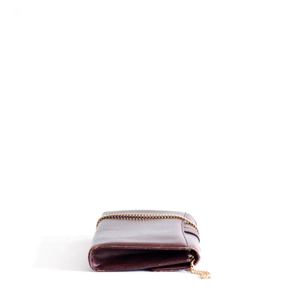 Vintage Lanvin brown Clutch - Secondista