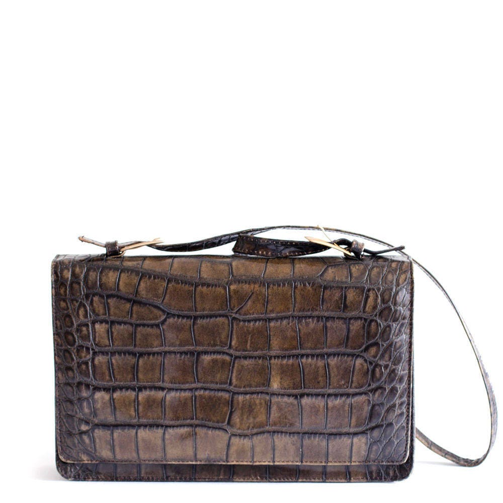 Vintage green Shoulder Bag