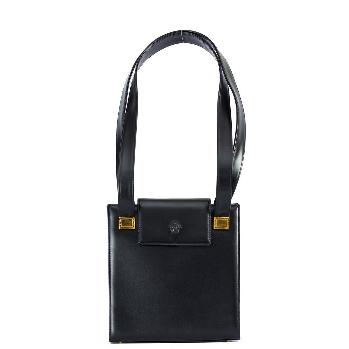 Vintage Mid 1990s Versace black Shoulder Bag - Secondista