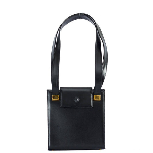 Vintage Mid 1990s Versace black Shoulder Bag - Secondista