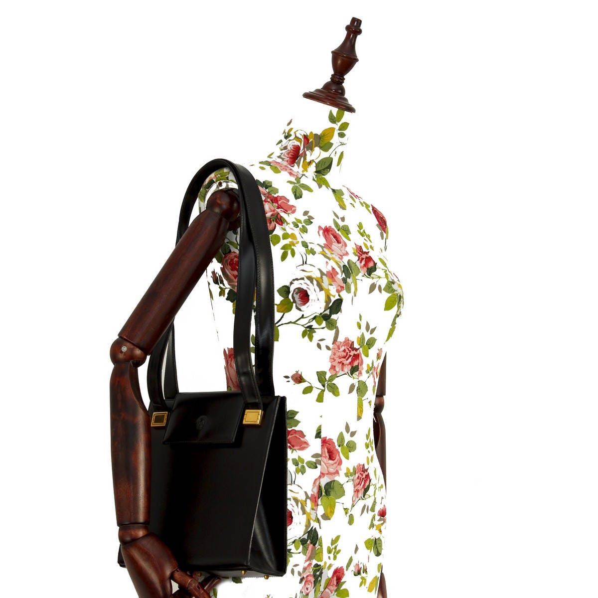 Vintage Mid 1990s Versace black Shoulder Bag - Secondista