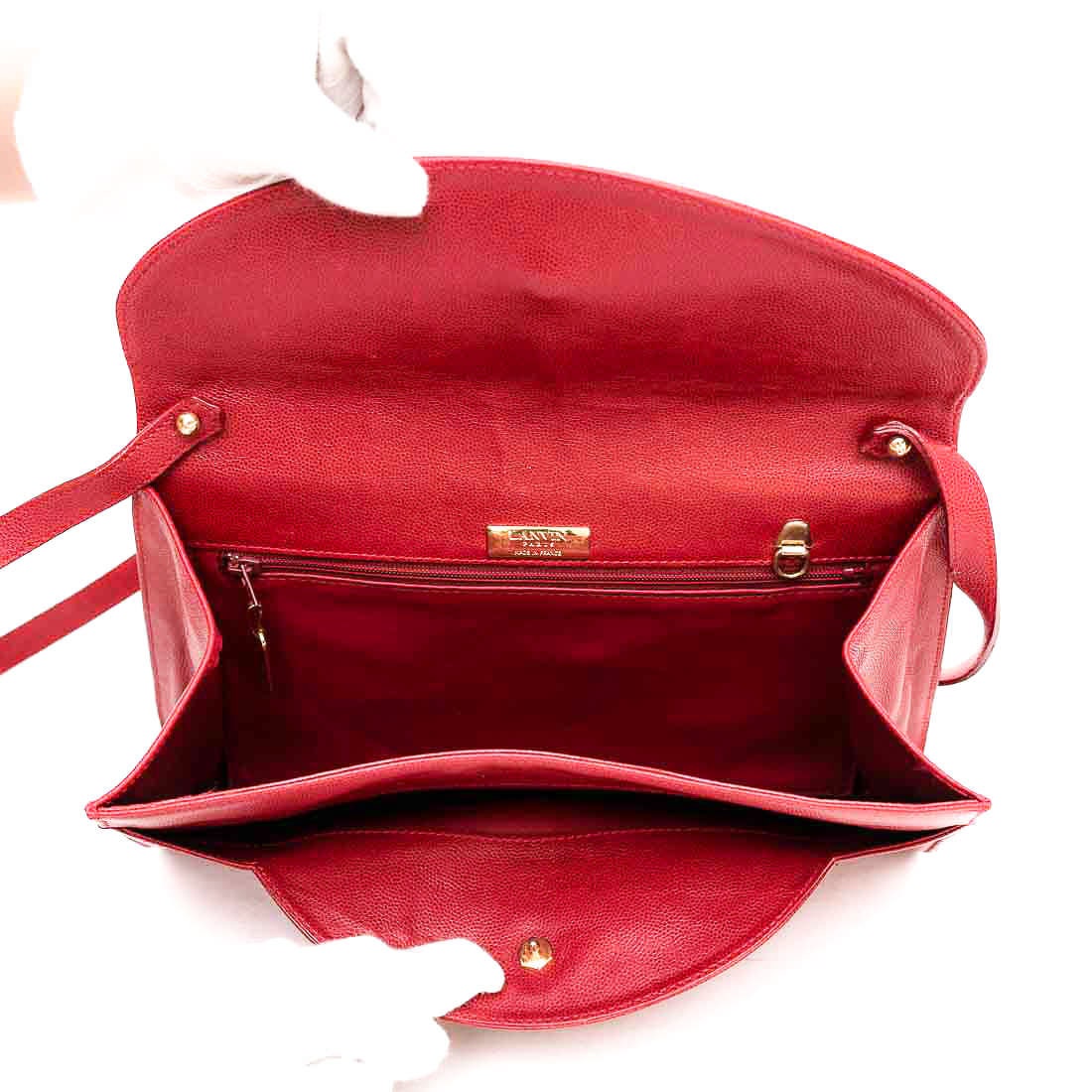 Vintage Lanvin red Crossbody Bag - Secondista