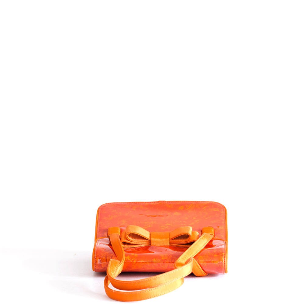 Vintage Moschino orange Top Handle Bag - Secondista