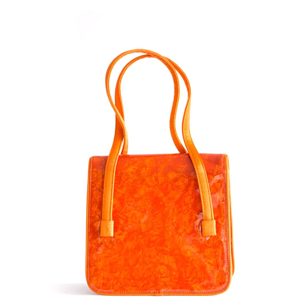 Vintage Moschino orange Top Handle Bag - Secondista