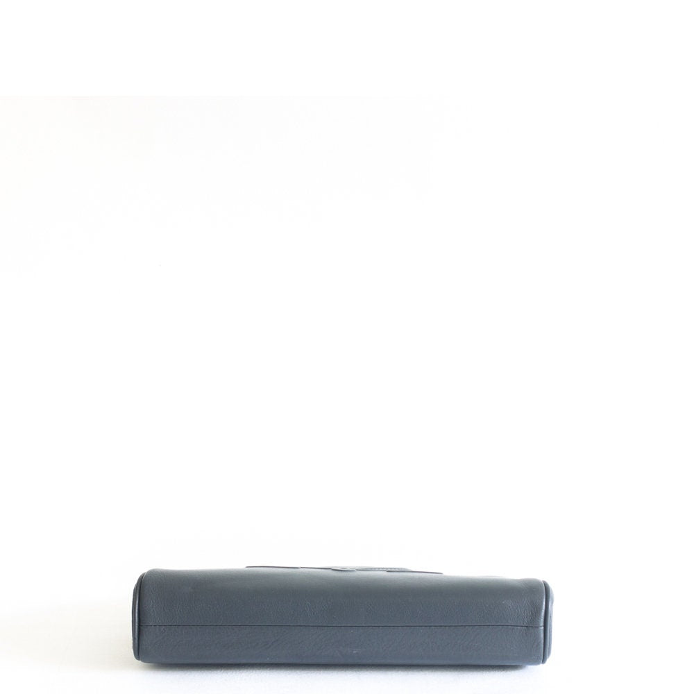 Vintage Italian Mila Schon grey Clutch - Secondista