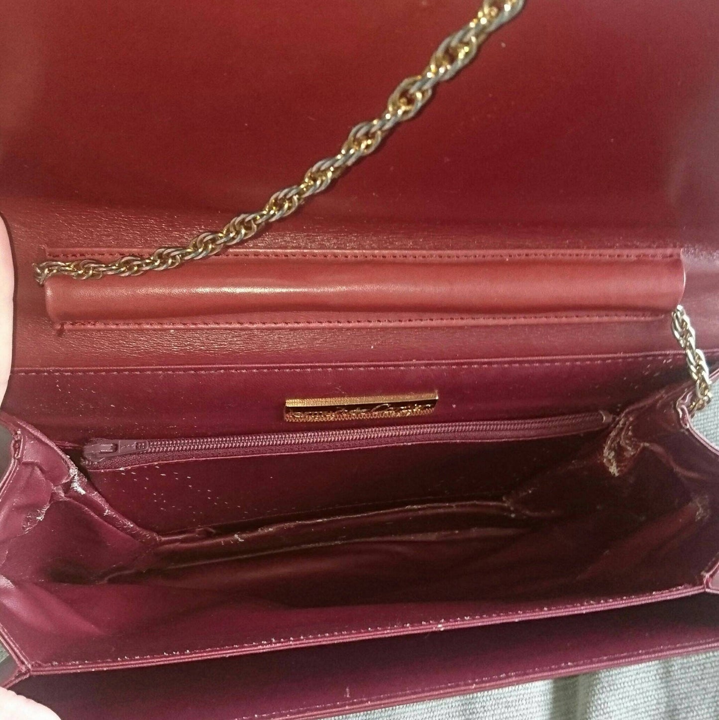 Vintage Cartier burgundy Bag - Secondista