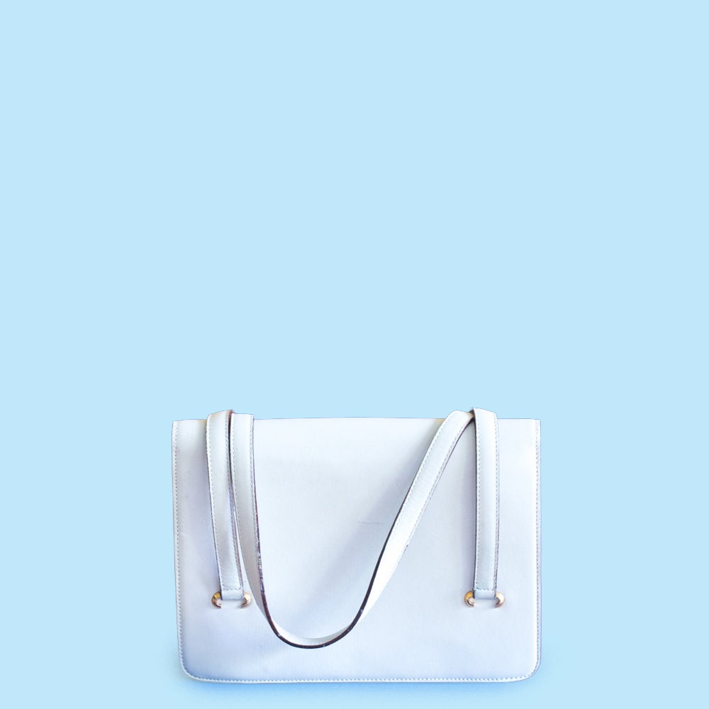 Vintage Celine white Shoulder Bag - Secondista