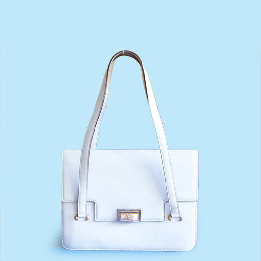 Vintage Celine white Shoulder Bag - Secondista