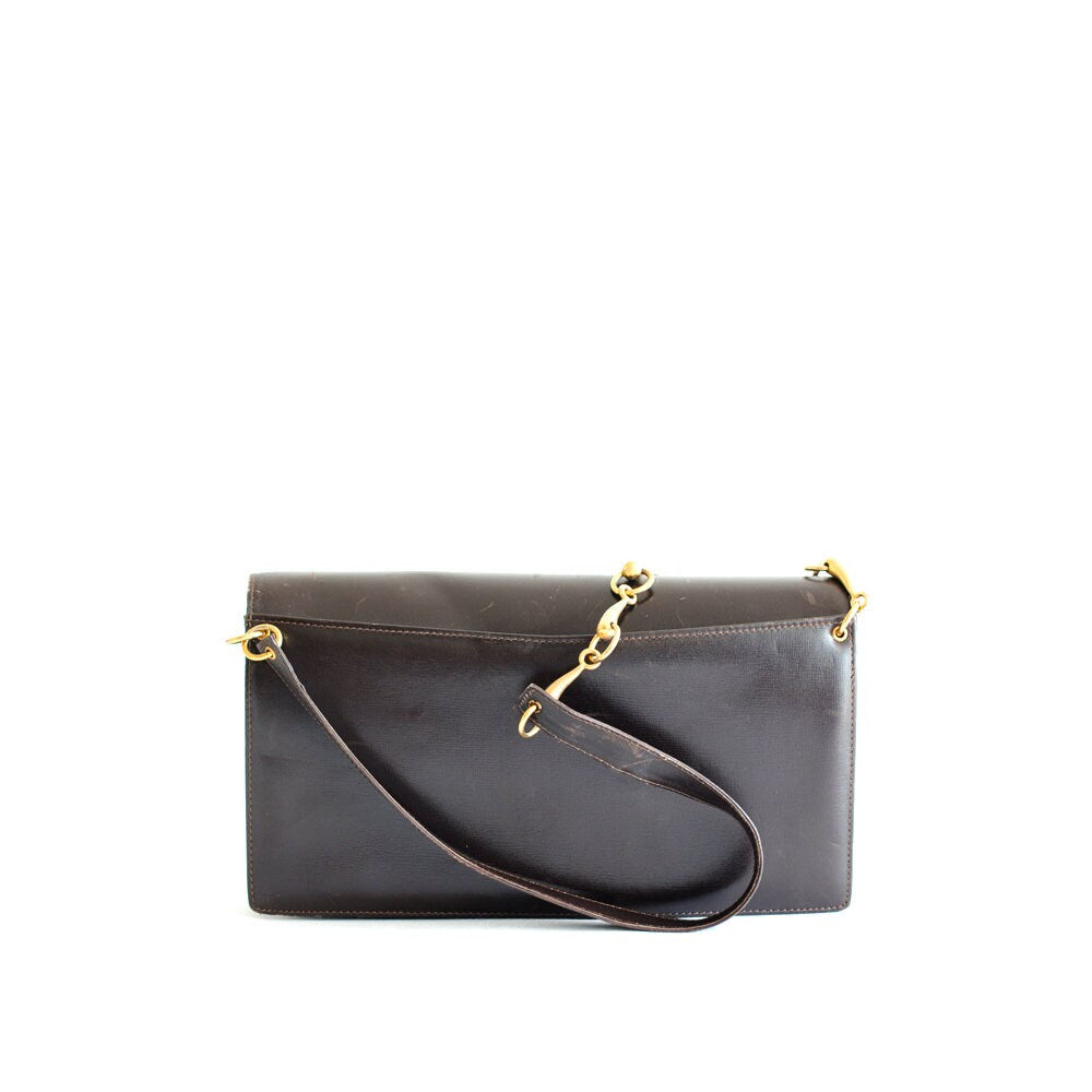 Vintage Roberta Di Camerino brown Clutch - Secondista