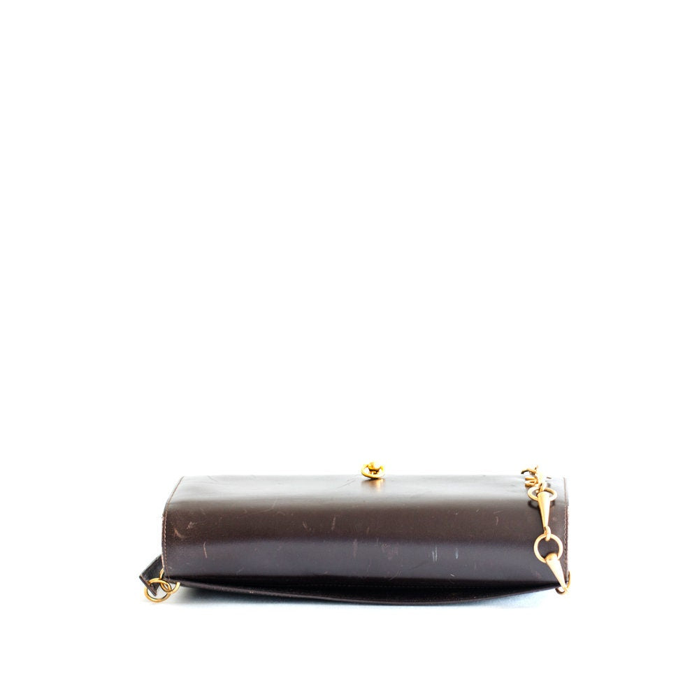 Vintage Roberta Di Camerino brown Clutch - Secondista