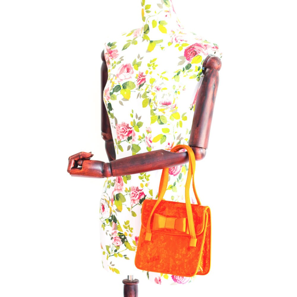 Vintage Moschino orange Top Handle Bag - Secondista