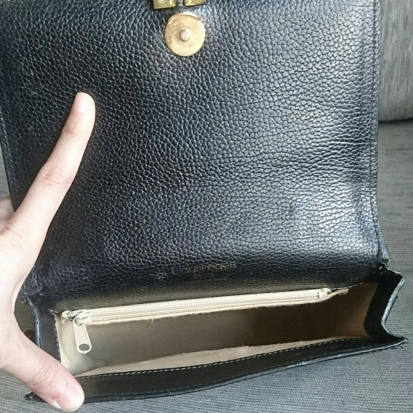 Vintage Courreges black Crossbody Bag - Secondista