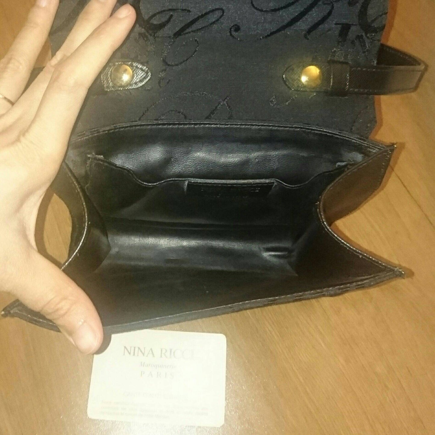 Vintage Nina Ricci black Crossbody Bag - Secondista