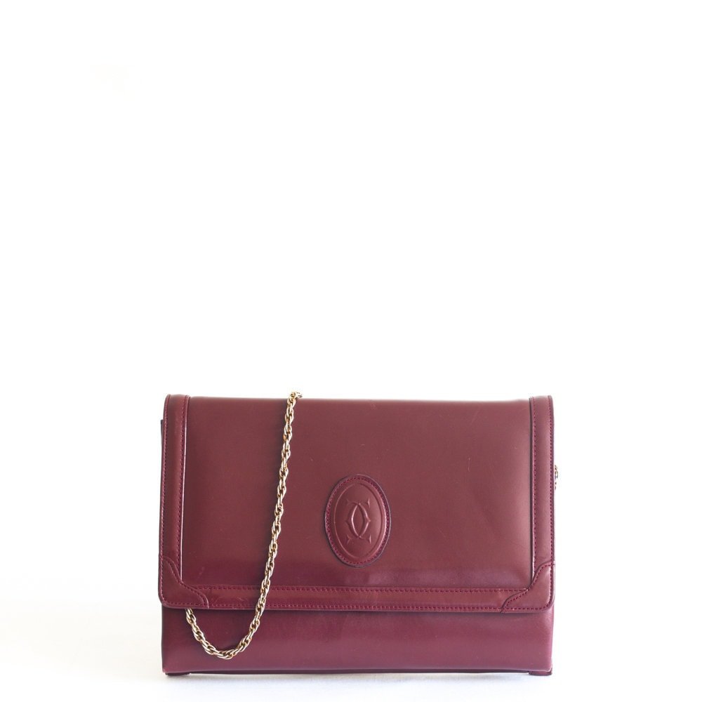 Vintage Cartier burgundy Bag - Secondista