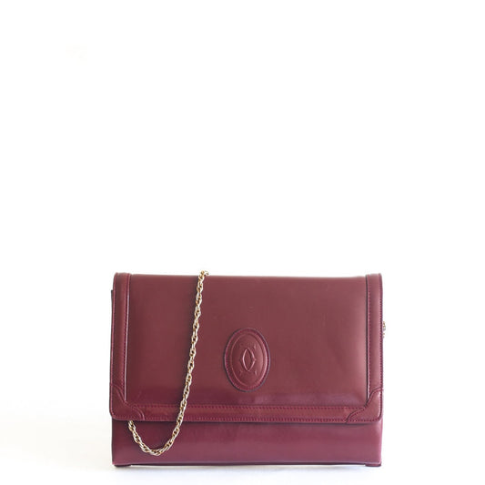 Vintage Cartier burgundy Bag - Secondista
