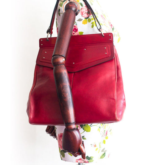 Vintage Yves Saint Laurent red Tote Bag - Secondista