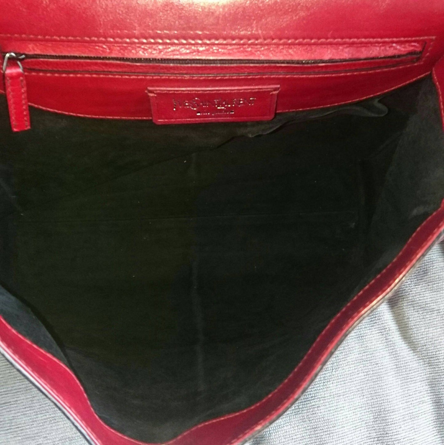 Vintage Yves Saint Laurent red Tote Bag - Secondista
