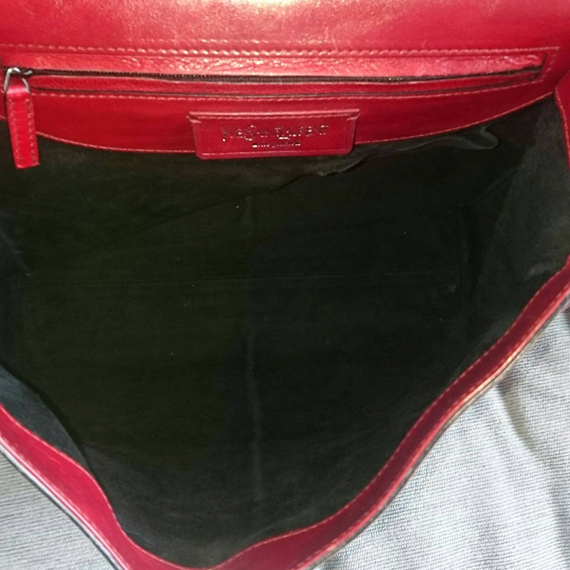 Vintage Yves Saint Laurent red Tote Bag - Secondista