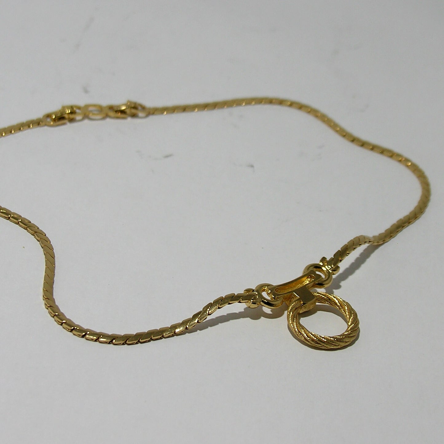Vintage Christian Dior Gold tone Necklace - Secondista