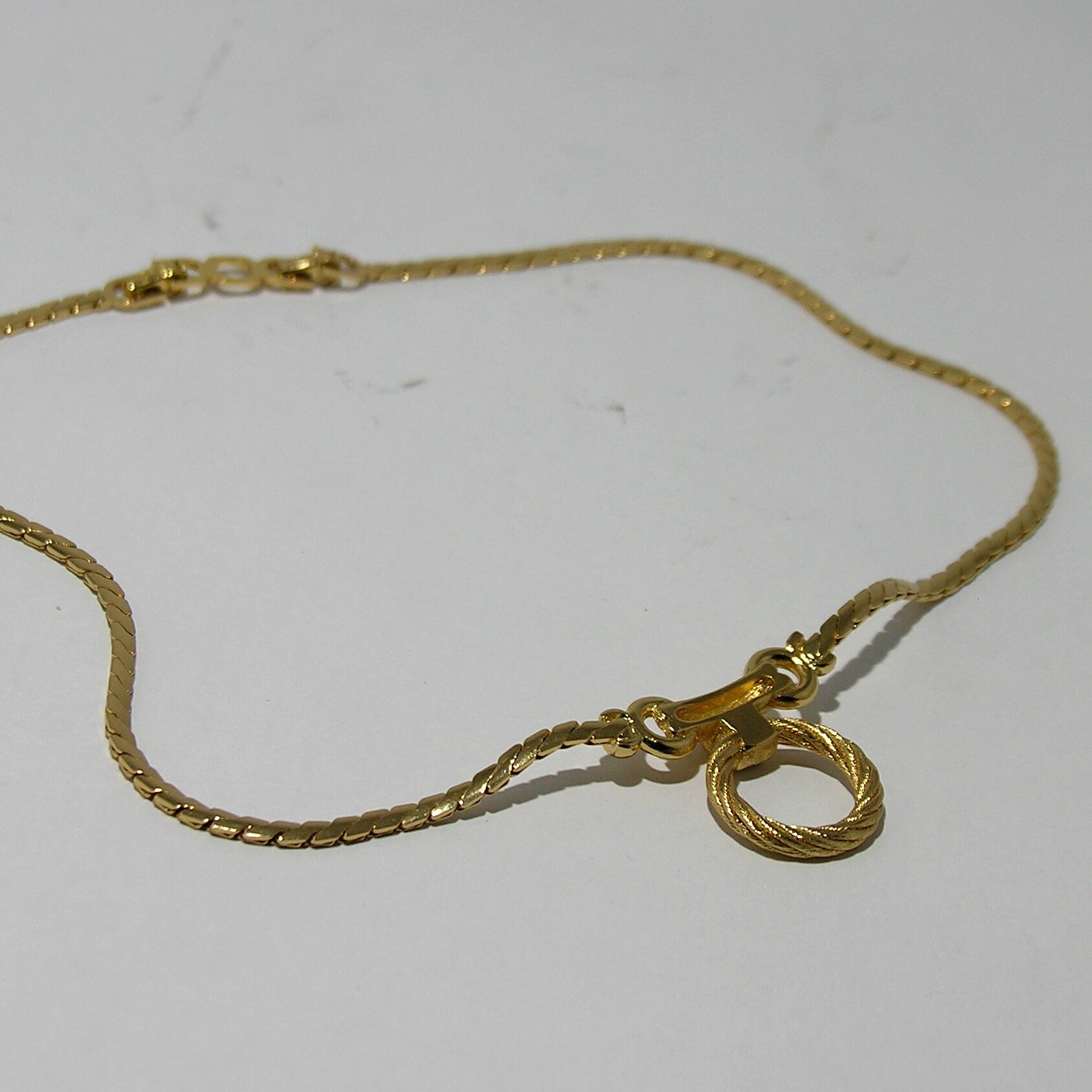 Vintage Christian Dior Gold tone Necklace - Secondista