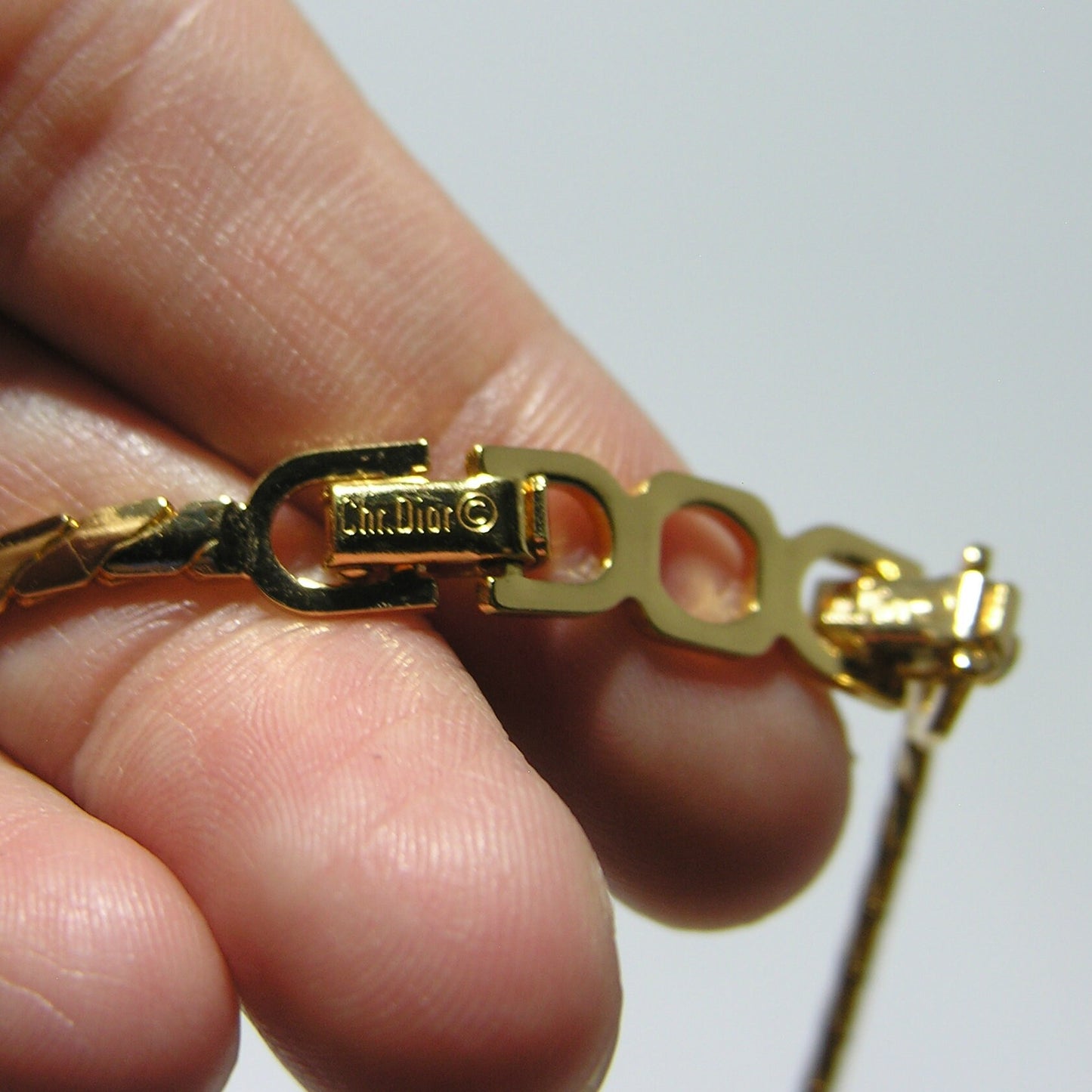 Vintage Christian Dior Gold tone Necklace - Secondista