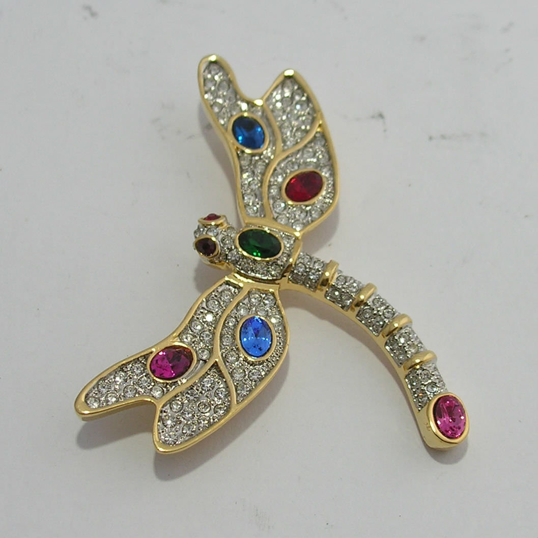 Vintage Brooch with rhinestones - Secondista