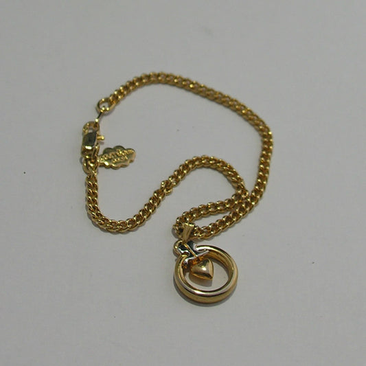 Vintage Courreges Bracelet with heart charm - Secondista
