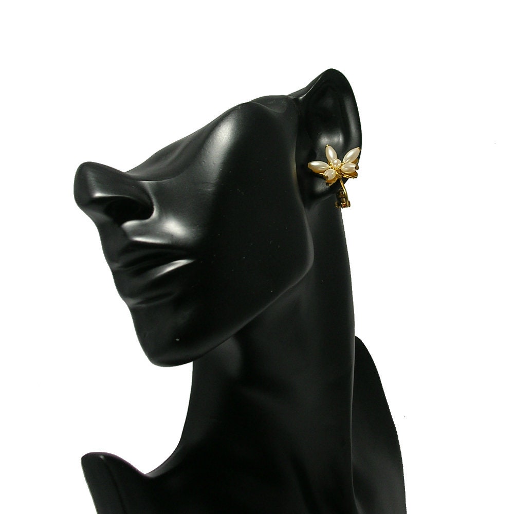 Vintage Kenzo flower Earrings - Secondista