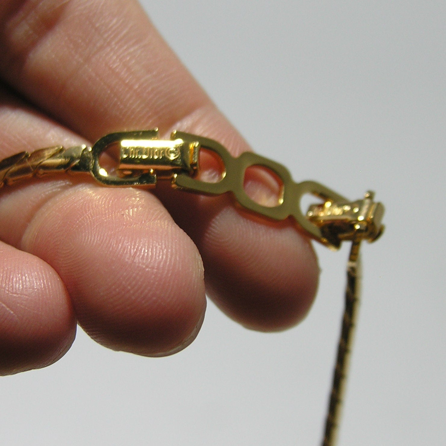 Vintage Christian Dior Gold tone Necklace - Secondista