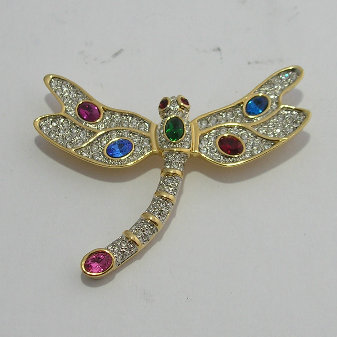 Vintage Brooch with rhinestones - Secondista