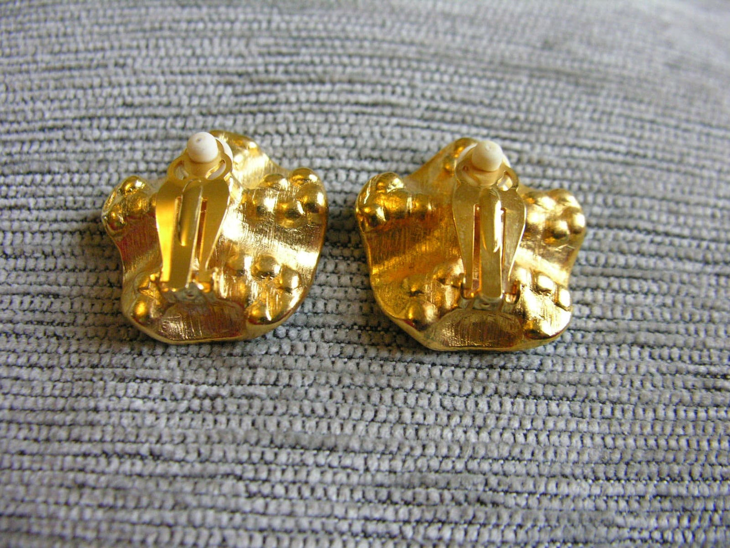 Vintage Givenchy Goldtone Earrings - Secondista