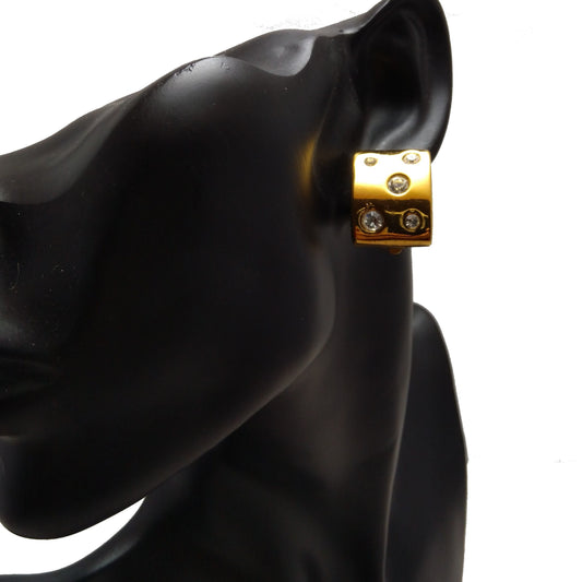 Vintage Yves Saint Laurent clip Earrings - Secondista