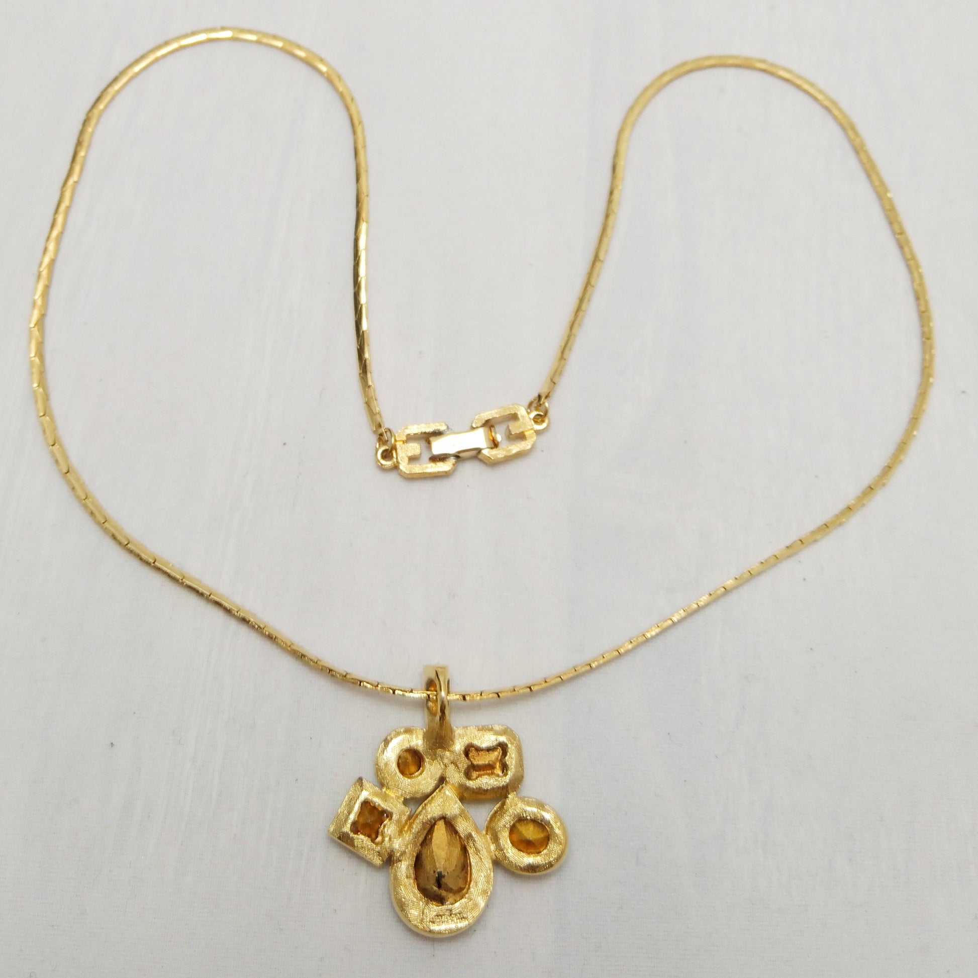 Vintage Givenchy Goldtone Necklace - Secondista