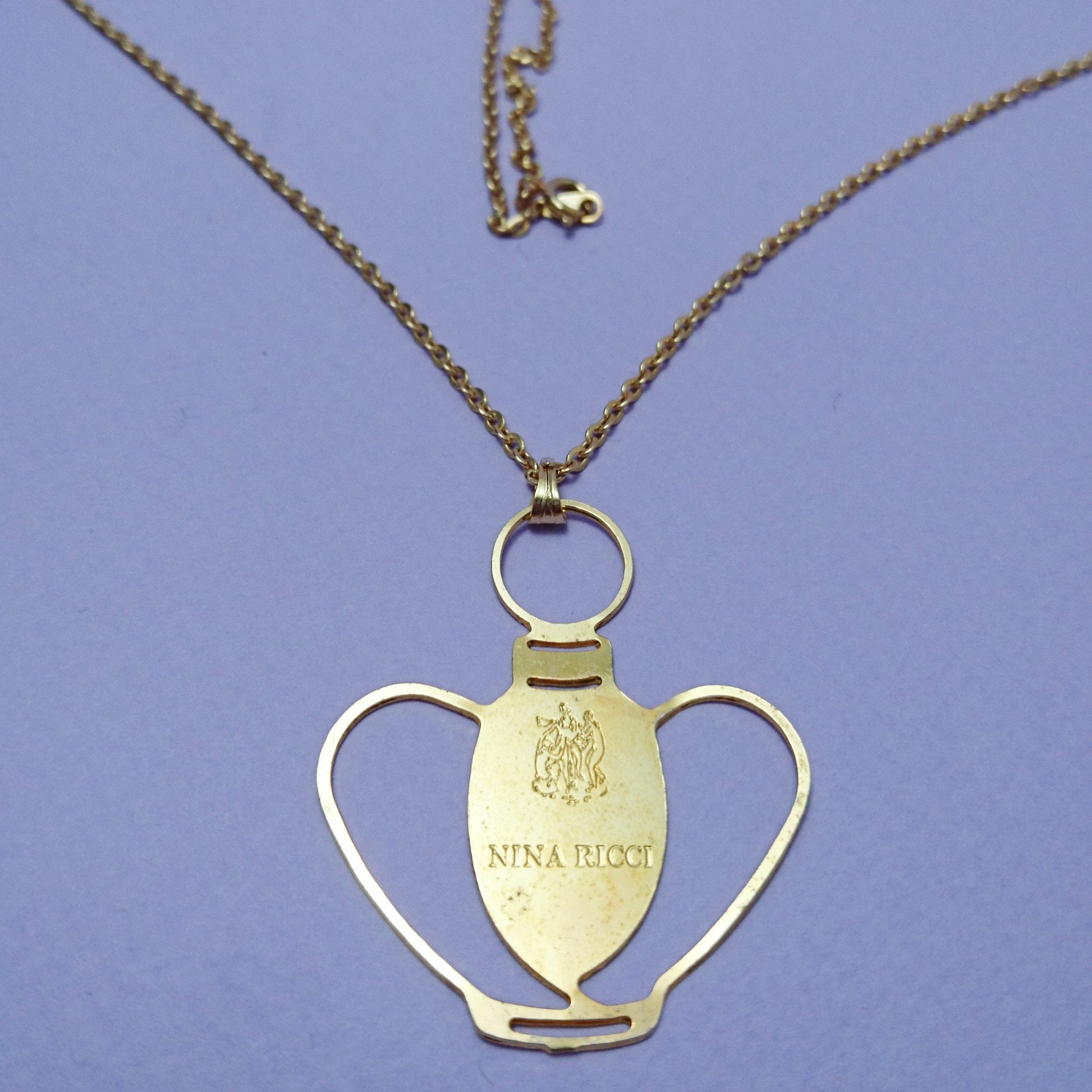 Vintage Nina Ricci long Chain Necklace - Secondista