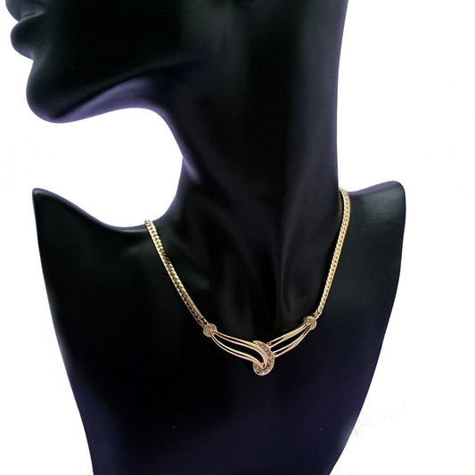 Vintage Givenchy Goldtone Necklace - Secondista