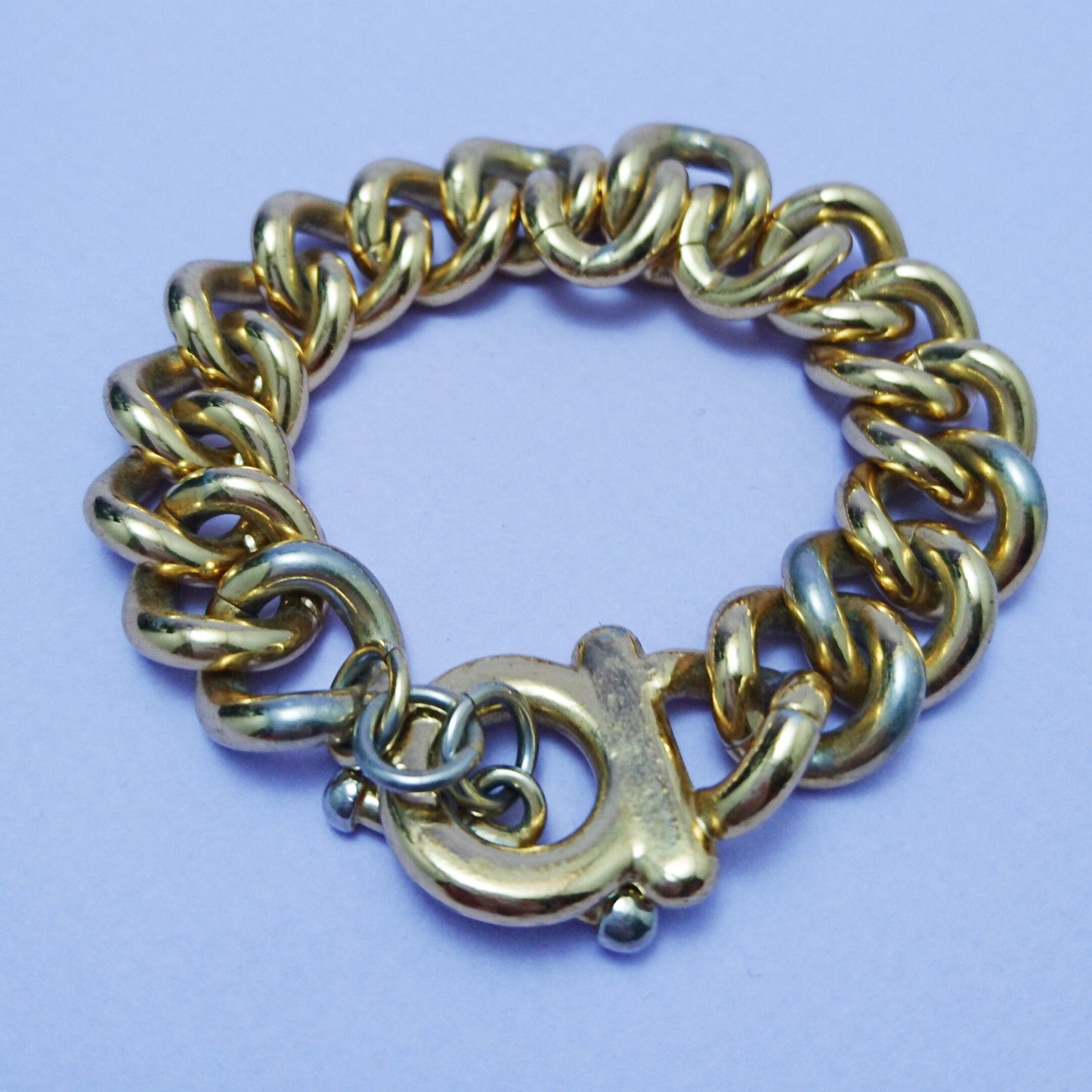 Vintage Guy Laroche Goldtone Chain Bracelet - Secondista
