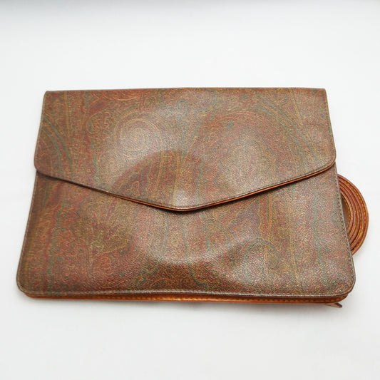 Vintage Etro paisley canvas Crossbody Bag - Secondista