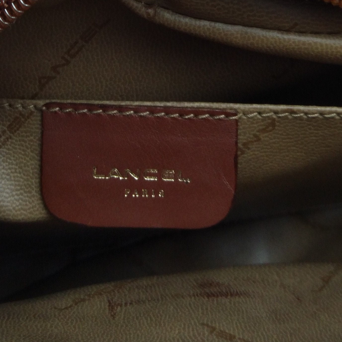 Vintage Lancel brown Crossbody Bag - Secondista