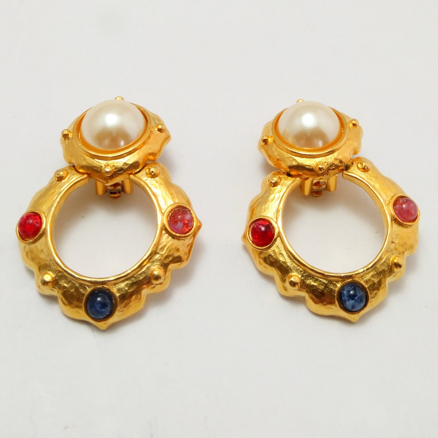 Vintage Oscar De La Renta runway Earrings - Secondista