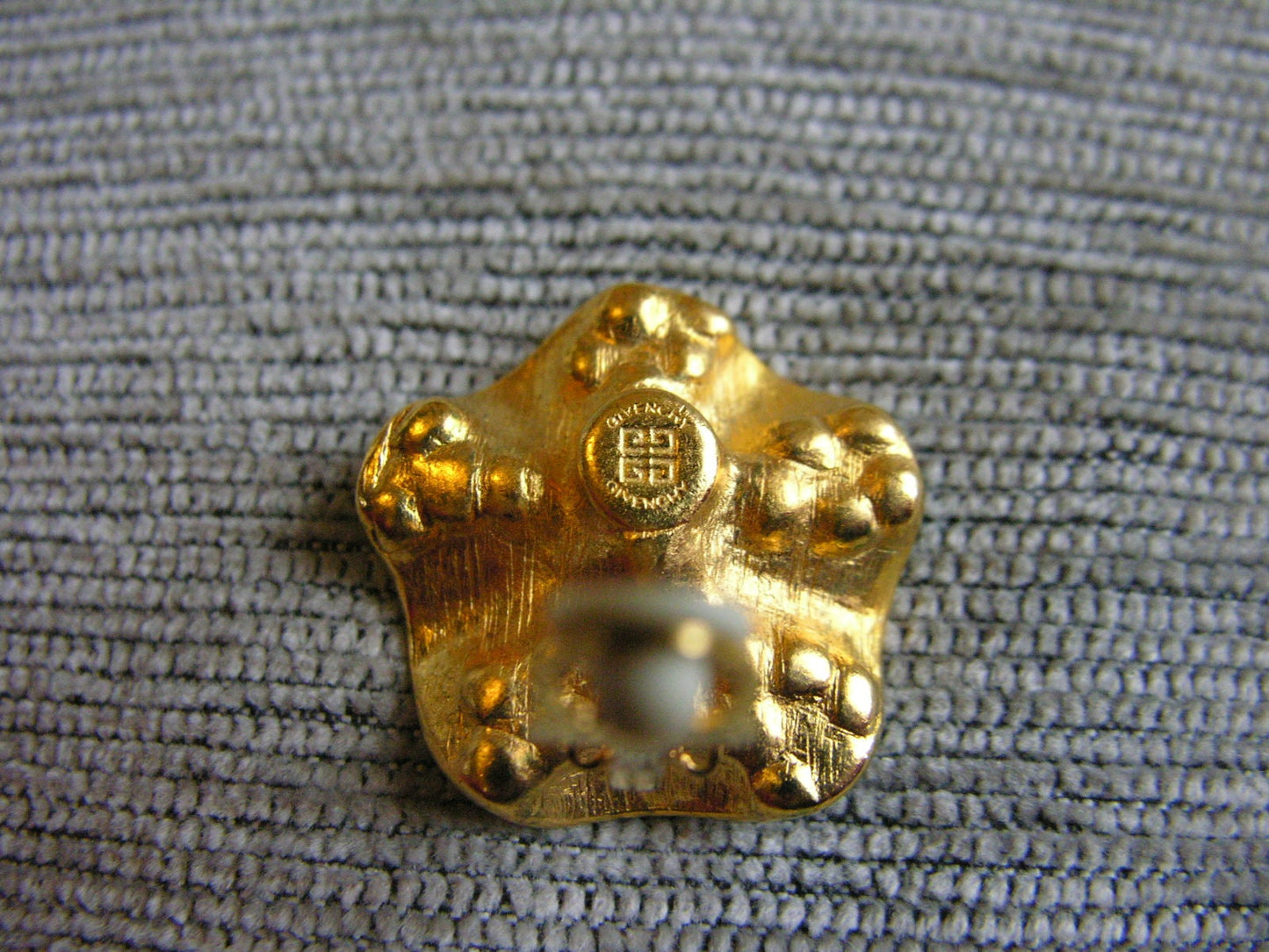 Vintage Givenchy Goldtone Earrings - Secondista
