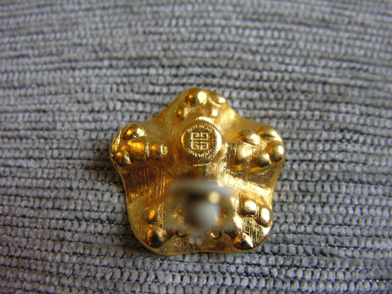 Vintage Givenchy Goldtone Earrings - Secondista